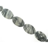 Web Jasper - Oval - 20x30mm Web Jasper - Oval - 20x30mm