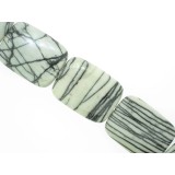 Web Jasper - Rectangle - 30x40mm Web Jasper - Rectangle - 30x40mm